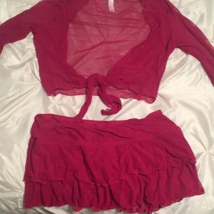 ❤️NEW Victoria's Secret swimsuit cover up set